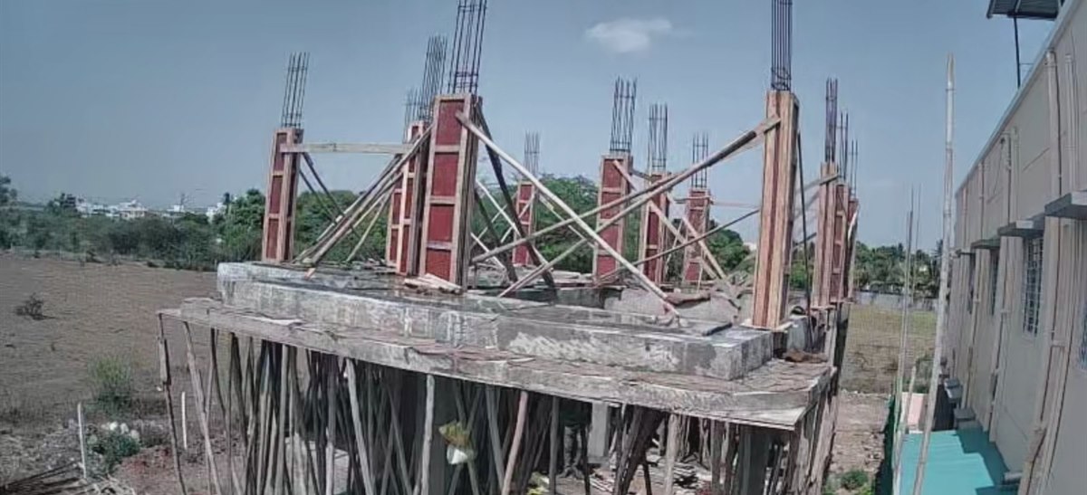 Bungalow Construction in Progress at Phaltan Satara