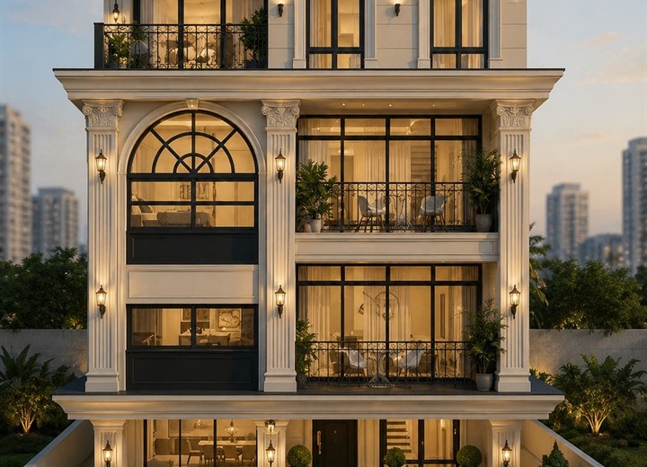 Classical Bungalow Architects in Hinjewadi Pune