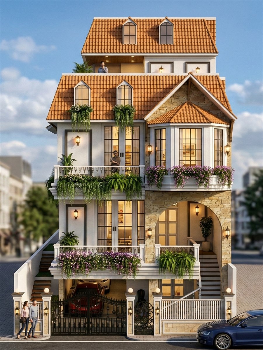 Mediterranean Style Bungalow Architects in Hinjewadi Pune