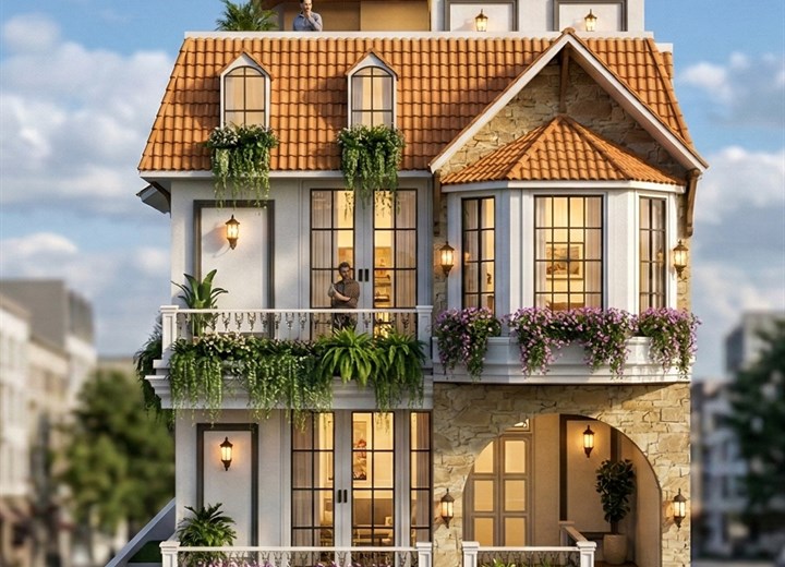 Mediterranean Style Bungalow Architects in Hinjewadi Pune